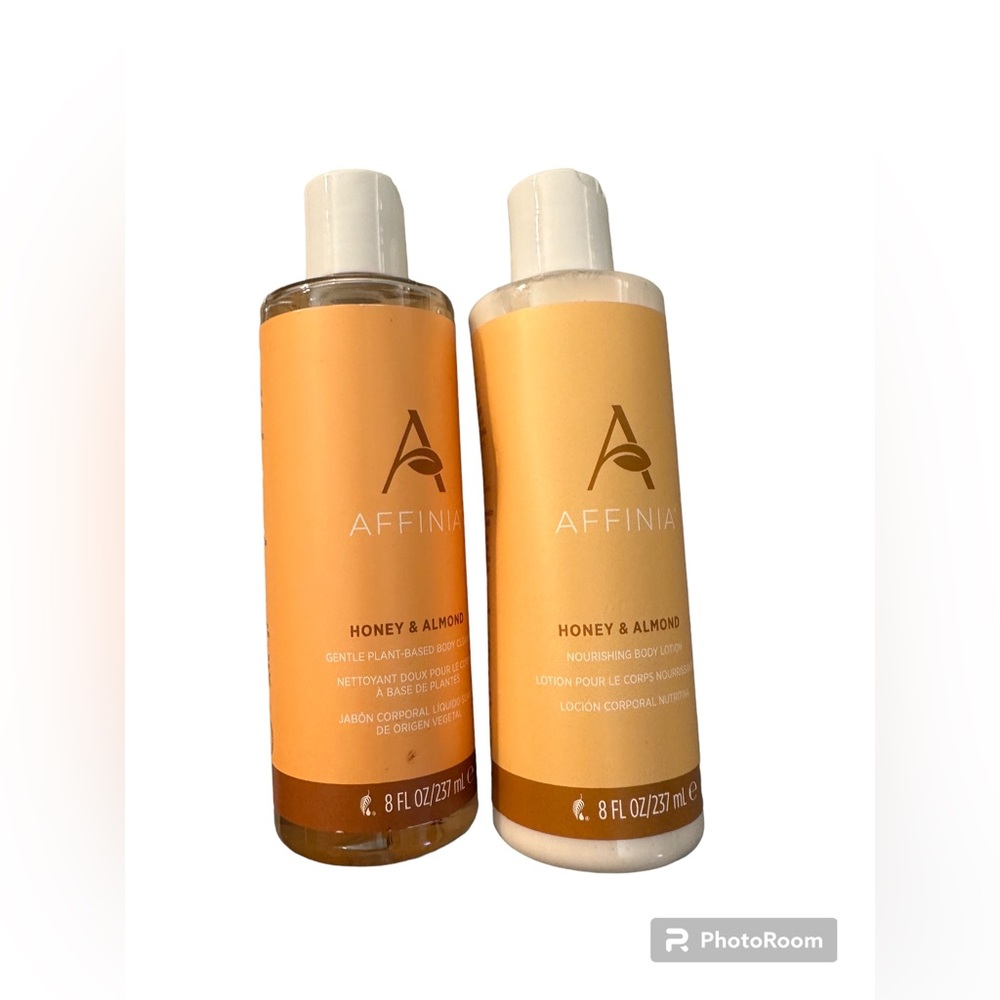 Honey Almond Body Wash and Moisturizer